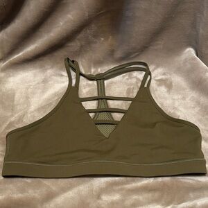 Zyia Active Olive Green Sports Top